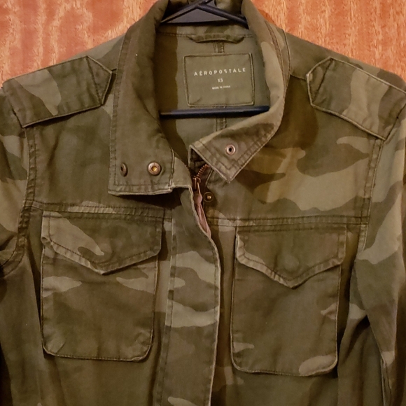 🆕️w/o tags AERO GIRL'S CAMO JACKET - Picture 2 of 12